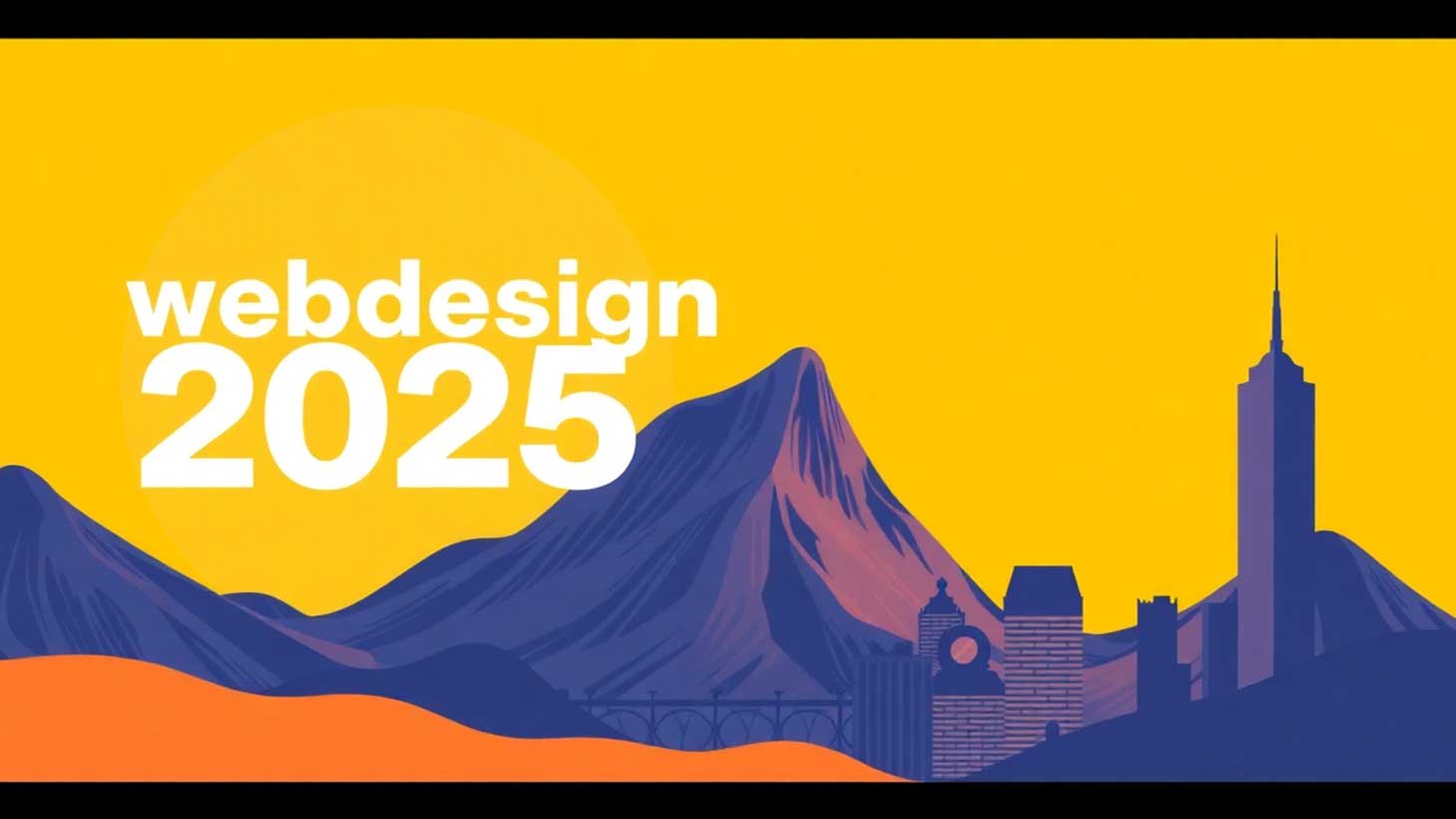 Designtechnische Trends im Webdesign 2025